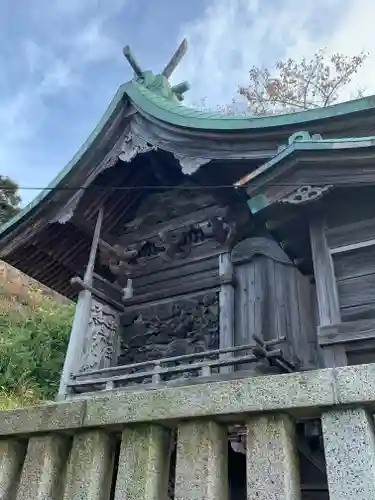 江名諏訪神社の本殿・本堂