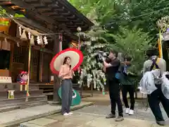 滑川神社 - 仕事と子どもの守り神(福島県)