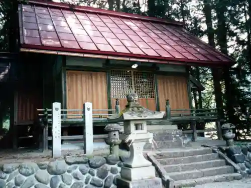 伊太祁曽神社の本殿