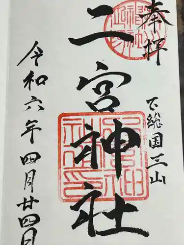 下総国三山　二宮神社(千葉県)