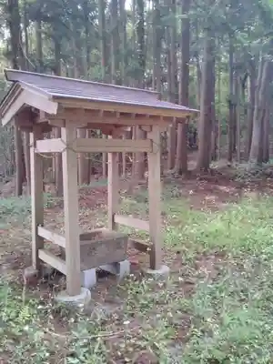 芦沼青田高龗神社(芦沼209)の手水舎