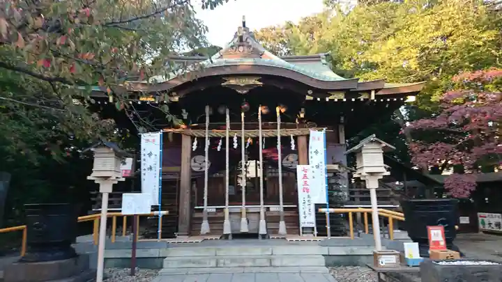 鎮守氷川神社の本殿・本堂