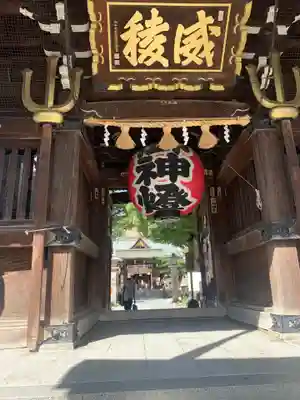櫛田神社の山門・神門