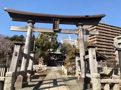 鹿島神社の鳥居