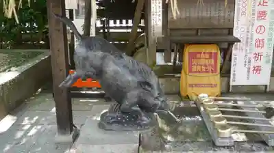 護王神社の手水舎