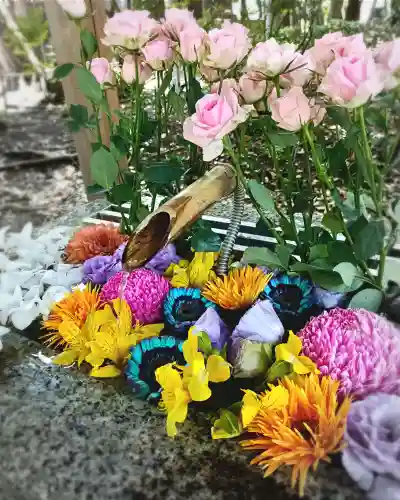 諏訪八幡神社の手水舎