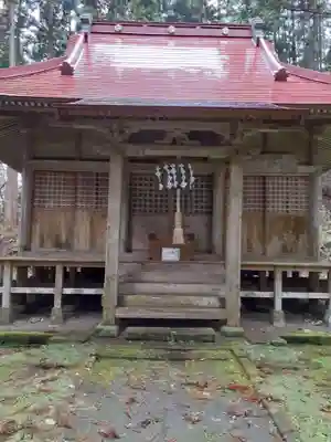 駒形根神社の本殿・本堂