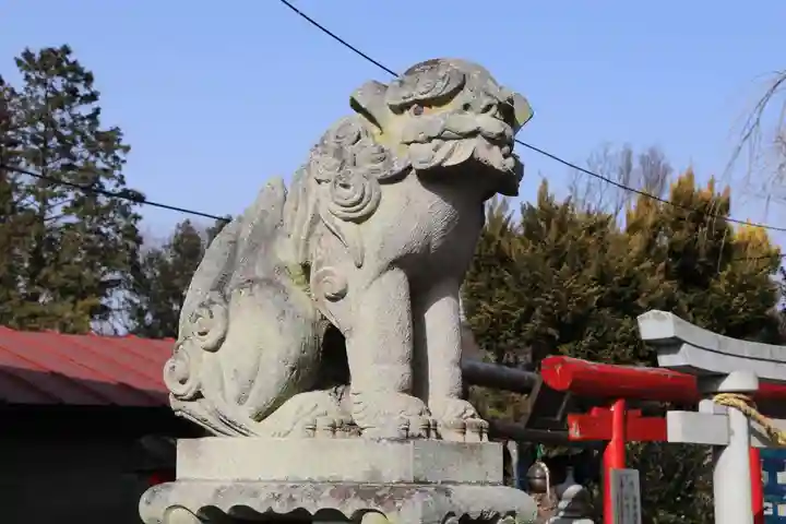 大鏑神社の狛犬