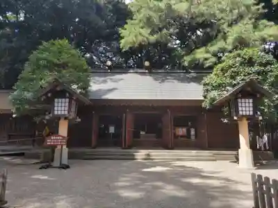 埼玉縣護國神社の本殿・本堂