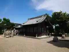 神明社・八幡社合殿（白浜町）の本殿