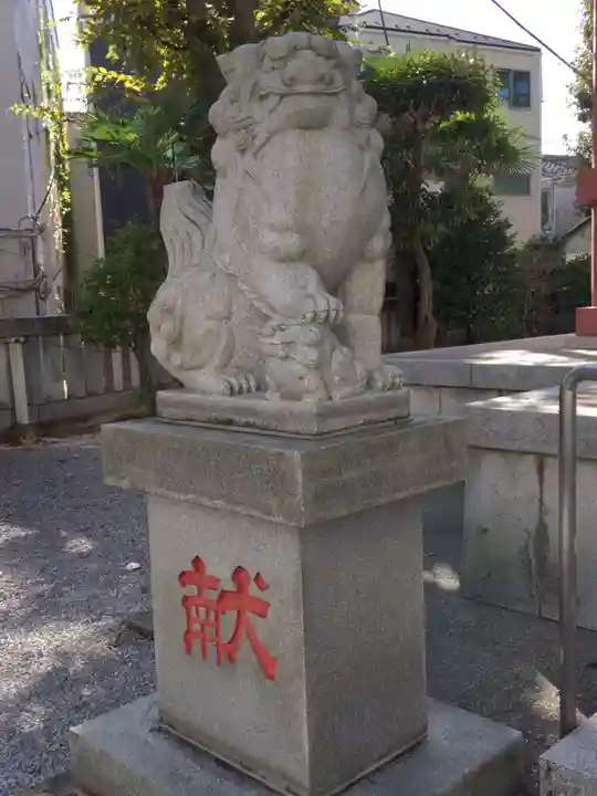 長浦神社の狛犬