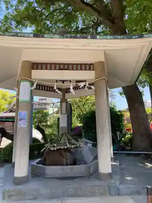 亀戸天神社の手水舎