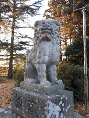 金ケ崎神社の狛犬