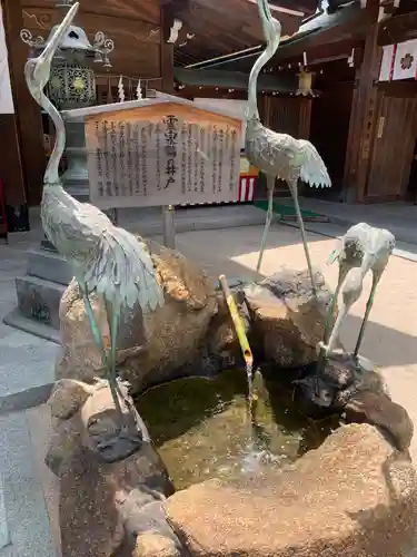 櫛田神社の像