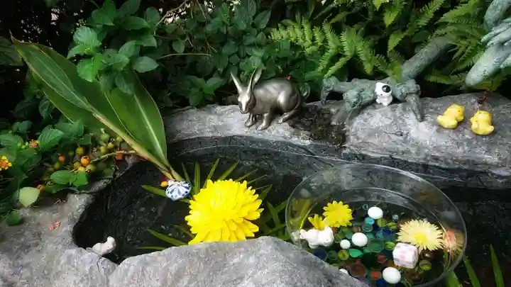 三輪神社の手水舎