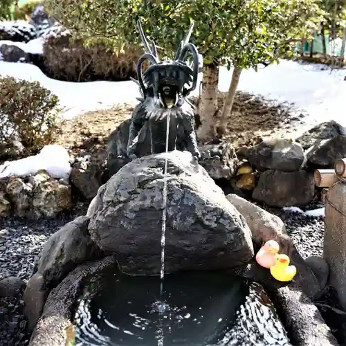 大鏑神社の手水