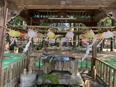 光丸山 法輪寺の手水舎