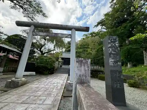 富士山東口本宮 冨士浅間神社の鳥居