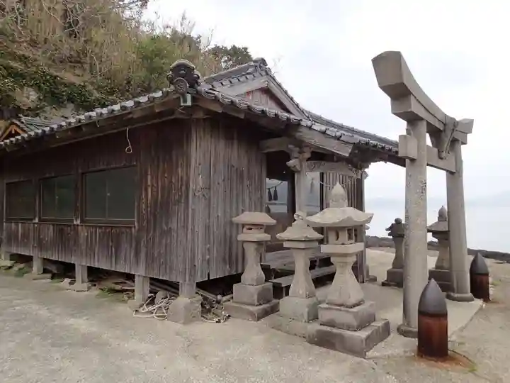 都々智神社の本殿・本堂