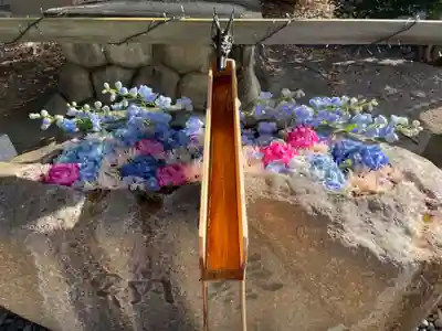 都波岐奈加等神社の手水舎