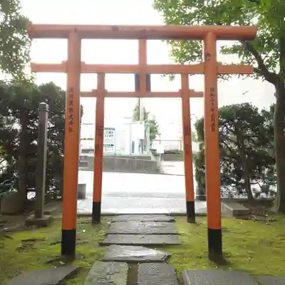 紀文稲荷神社の鳥居