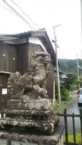 田中神社の狛犬