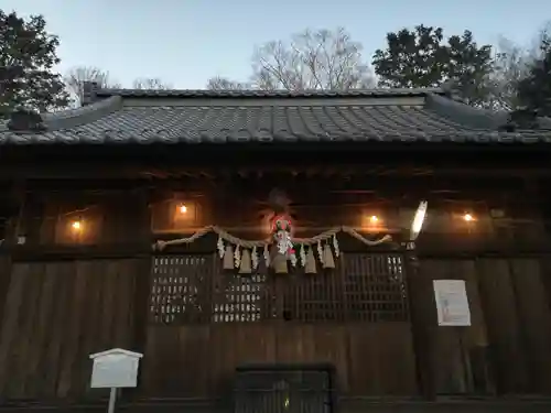 大井氷川神社の本殿