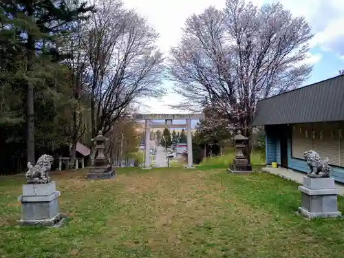 南富良野神社の庭園