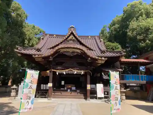 三津厳島神社の本殿