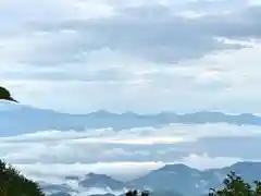 飯縄神社 奥社の景色