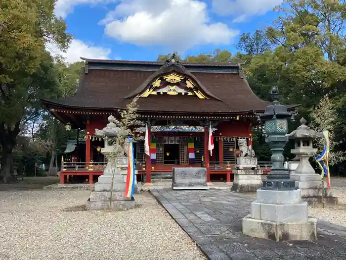 伊賀八幡宮の本殿