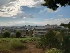 飯縄神社の景色