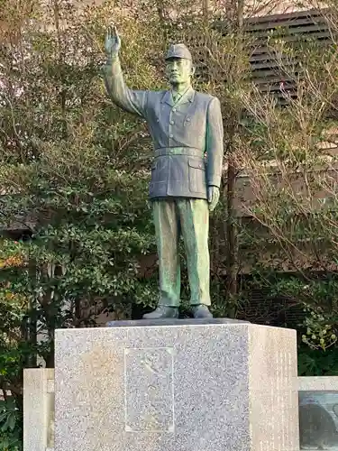 山梨縣護國神社の像