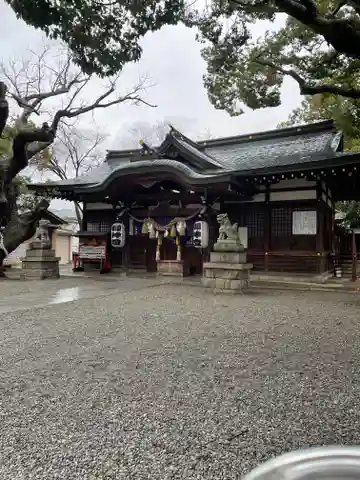 金岡神社の本殿・本堂