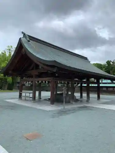 宗像大社の手水舎