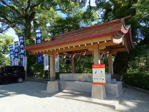 加藤神社の手水