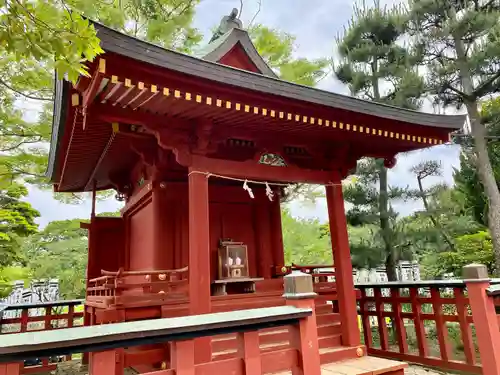 旗上弁財天社の本殿・本堂