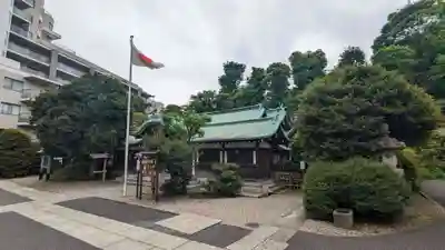 白金氷川神社の本殿・本堂