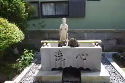 来迎院道明寺の手水舎