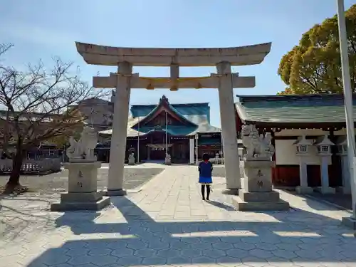 出雲大社大阪分祠の鳥居