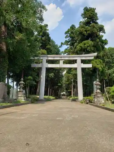 皇子大神の鳥居