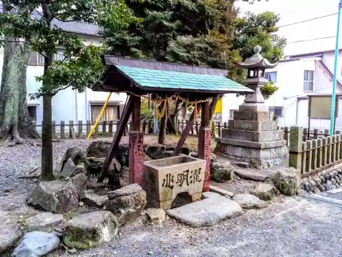 星宮社の手水舎