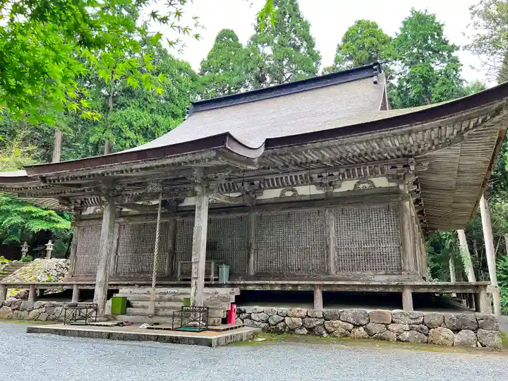 明通寺の本殿・本堂
