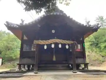 高家八幡神社の本殿・本堂