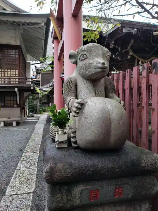 柳森神社の狛犬