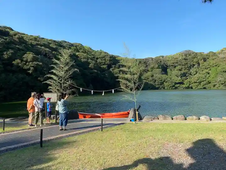 桜ヶ池池宮神社の周辺