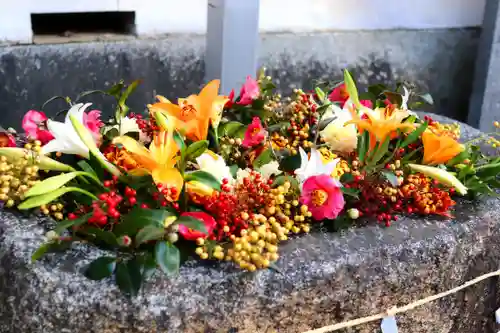 三津厳島神社の手水舎