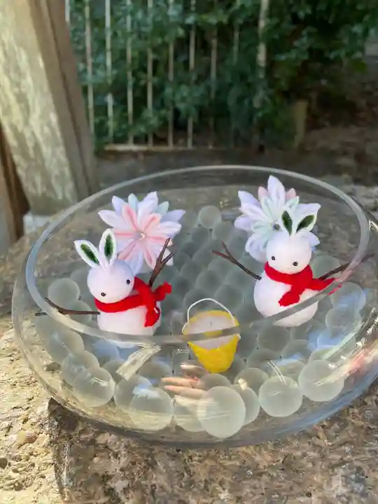 彌都加伎神社の手水舎