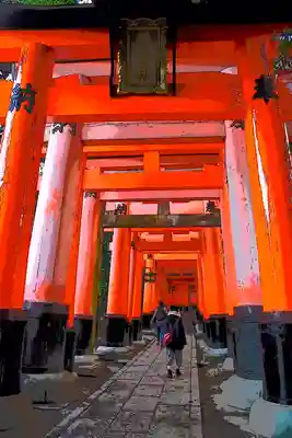 伏見稲荷大社の鳥居