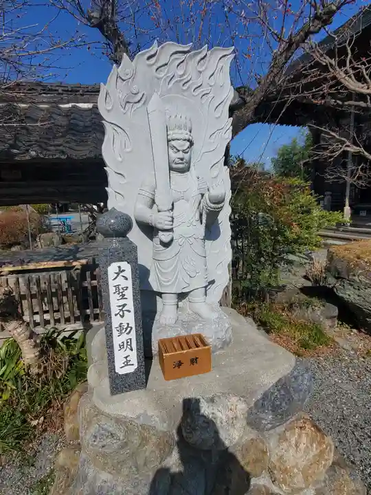 永福寺 童子堂の像